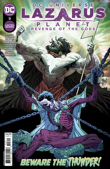 Lazarus Planet Revenge Of The Gods #3 (Of 4) Cvr A Guillem March - State of Comics