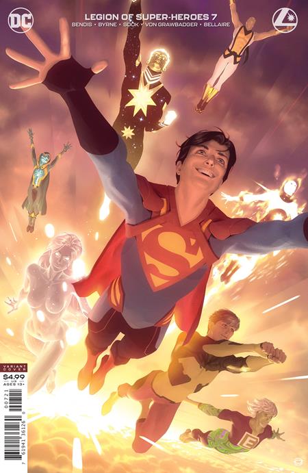 Legion Of Super Heroes #7 Card Stock Alex Garner Var Ed - State of Comics