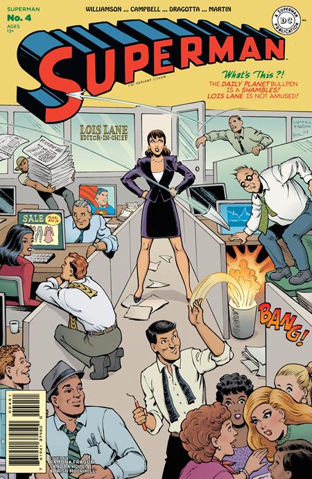 Superman #4 Cvr F Inc 1:50 Ramona Fradon & Sandra Hope Card Stock Var - State of Comics