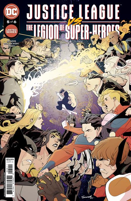 Justice League Vs The Legion Of Super-Heroes #5 (Of 6) Cvr A Scott Godlewski - State of Comics