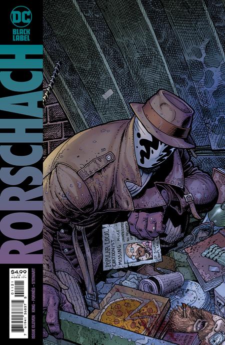 Rorschach #11 (Of 12) Cvr B Arthur Adams Var (Mr) (08/10/2021) - State of Comics Comic Books & more