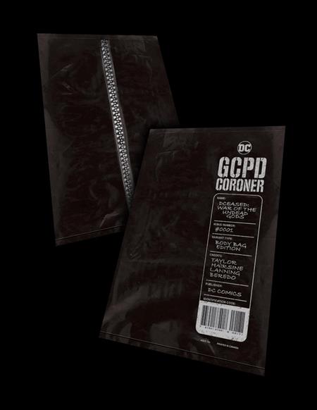 Dceased War Of The Undead Gods #1 (Of 8) Cvr D Francesco Mattina Body Bag Card Stock Var (08/09/2022) - State of Comics