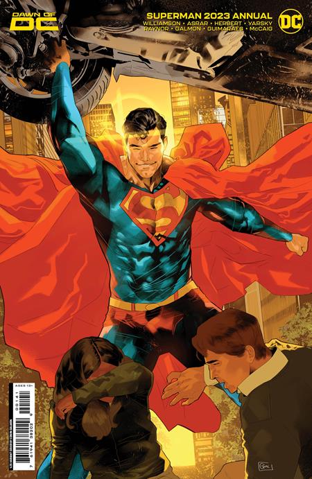 Superman 2023 Annual #1 (One Shot) Cvr D Inc 1:25 Edwin Galmon Card Stock Var - State of Comics