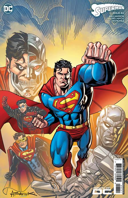 Superman #6 Cvr G Inc 1:25 Alex Saviuk Card Stock Var - State of Comics