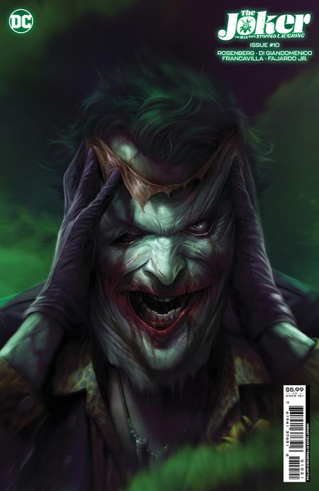 Joker The Man Who Stopped Laughing #10 Cvr B Francesco Mattina Var - State of Comics