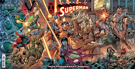 Death Of Superman 30Th Anniversary Special #1 (One-Shot) Cvr A Dan Jurgens & Brett Breeding Gatefold Cover - State of Comics