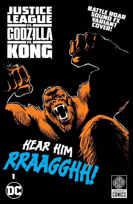 Justice League Vs Godzilla Vs Kong #1 (Of 6) Cvr G Christian Duce Kong Roar Sound Fx Gatefold Var Allocations May Occur - State of Comics