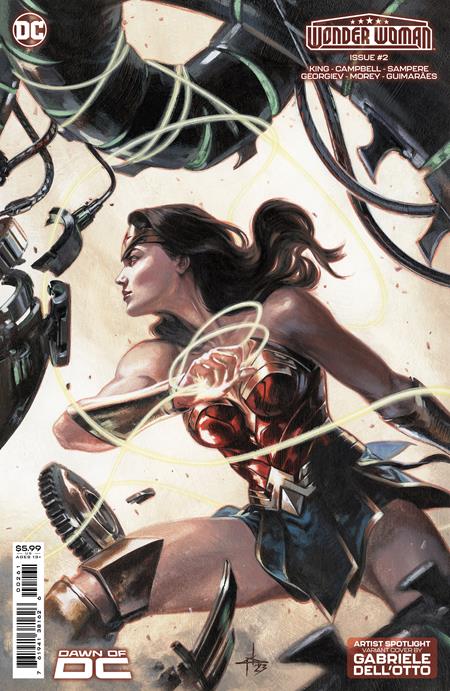 Wonder Woman #2 Cvr D Gabriele Dell Otto Artist Spotlight Card Stock Var - State of Comics