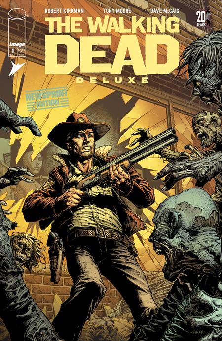 Walking Dead Deluxe #1 Newsprint Edition (One Shot) David Finch And Dave Mccaig (Mr) - State of Comics