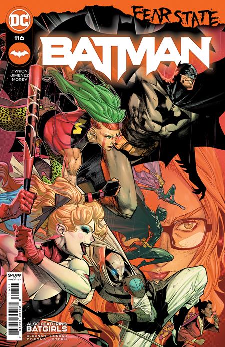 Batman #116 Cvr A Jorge Jimenez (Fear State) (11/2/2021) - State of Comics