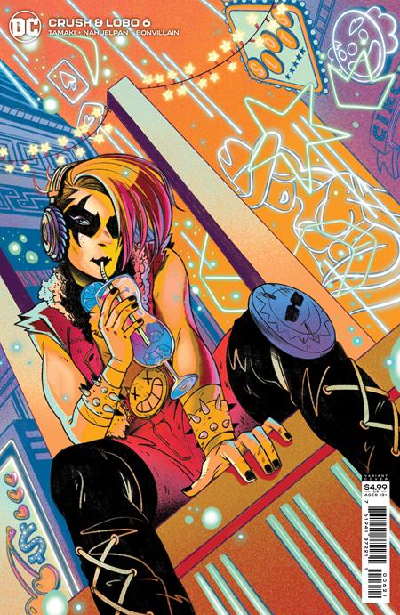 Crush & Lobo #6 (Of 8) Cvr B Nicole Goux Card Stock Var (11/2/2021) - State of Comics