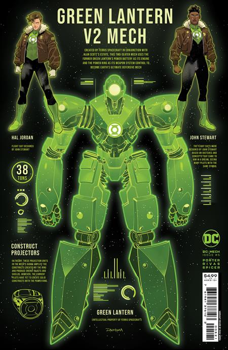 Dc Mech #5 (Of 6) Cvr B Dan Mora Card Stock Var - State of Comics