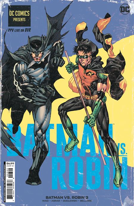 Batman Vs Robin #3 (Of 5) Cvr J Mario Fox Foccillo Fight Poster Batman vs Robin Card Stock Var - State of Comics