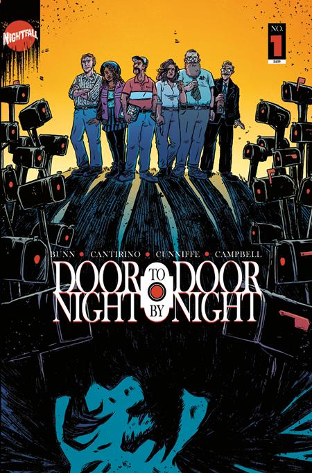 Door To Door Night By Night #1 Cvr A Sally Cantirino - State of Comics