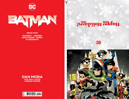Batman #140 Cvr D Dan Mora Dc Holiday Card Special Edition Var - Stateofcomics.com