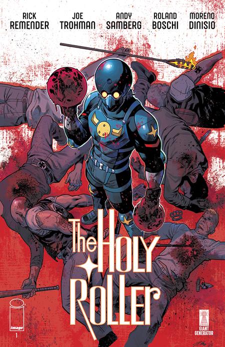 Holy Roller #1 Cvr F Inc 1:25 Mike Hawthorne Var - Stateofcomics.com