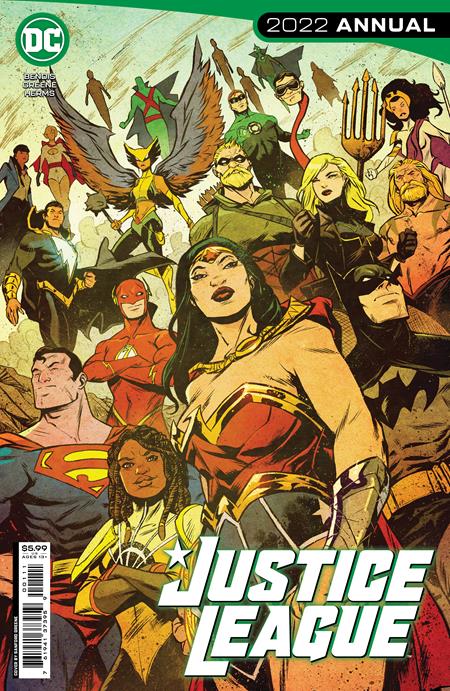Justice League 2021 Annual Cvr A Sanford Greene - State of Comics