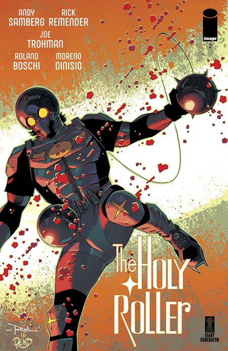 Holy Roller #2 Cvr A Boschi - Stateofcomics.com