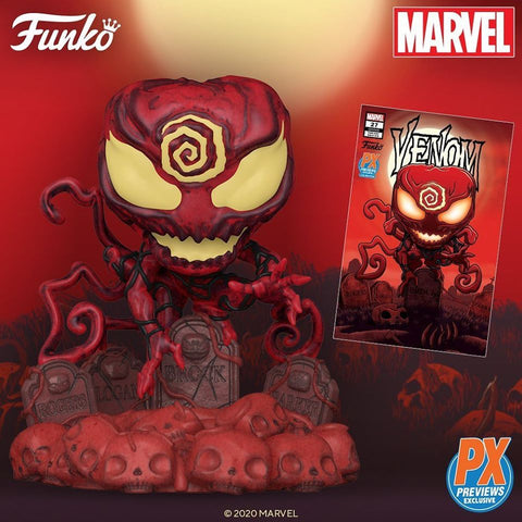 POP! Marvel Absolute Carnage Carnage on Headstone Funko POP - State of Comics