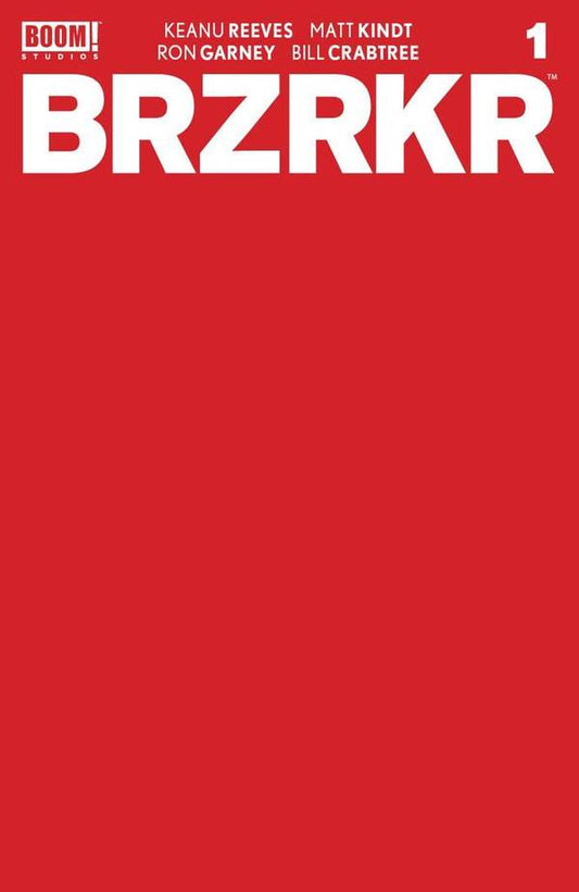 Brzrkr (Berzerker) #1 Cvr F 10 Copy Red Blank Sketch Var (02/24/2021) - State of Comics
