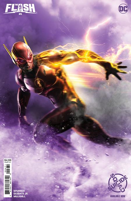 Flash #6 Cvr F Suicide Squad Kill Arkham Asylum Game Key Art Card Stock Var - State of Comics