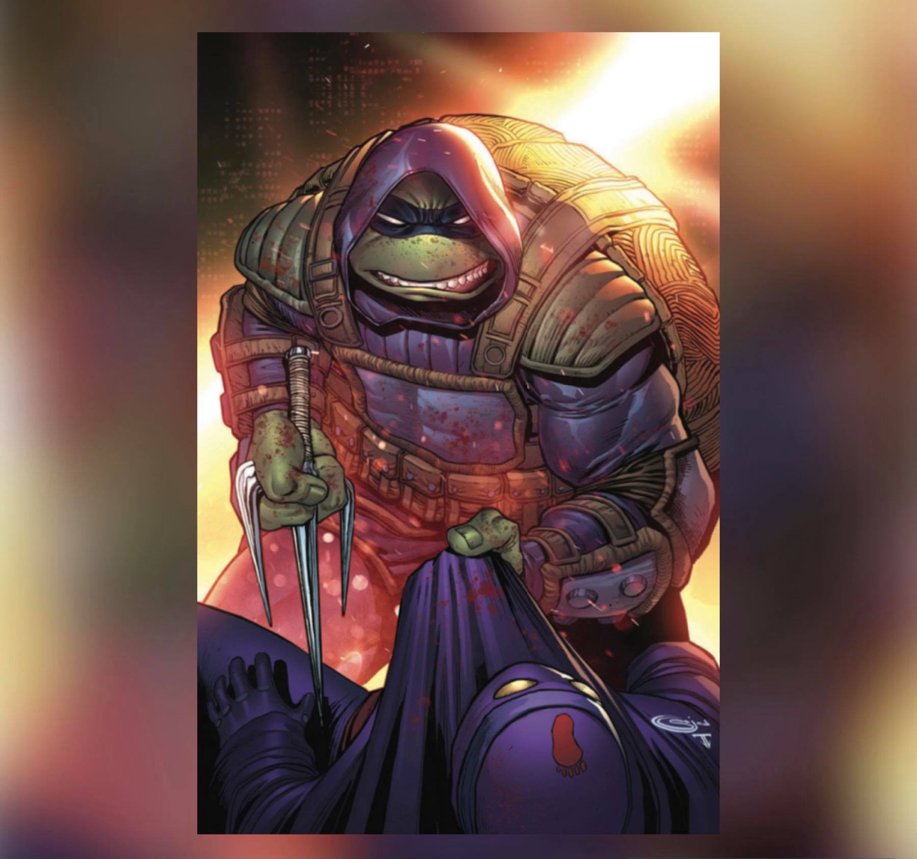 TMNT The Last Ronin #3 (of 5) Sajad Shah Exclusive Virgin Cover - State of Comics