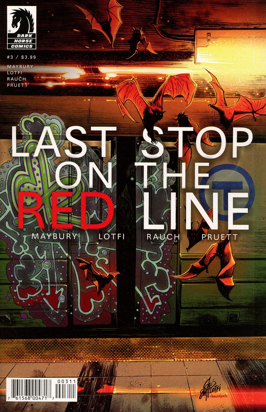 Last Step On Red Line #3 (of 4) - State of Comics