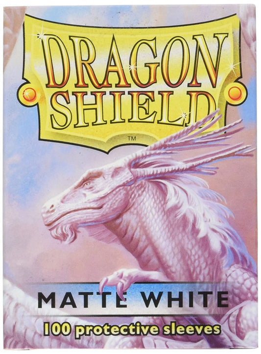 Dragon Shield 100ct Box Deck Protector White Matte - State of Comics
