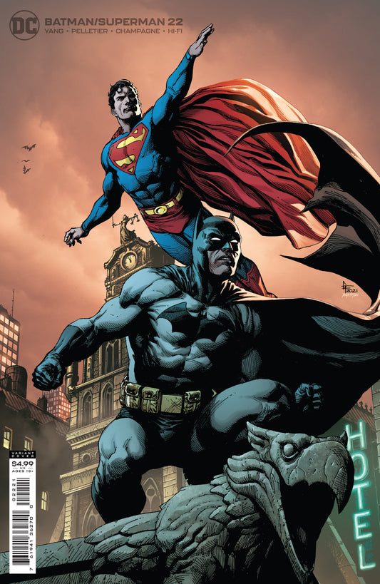 Batman Superman #22 Cvr B Gary Frank Card Stock Var (09/28/2021) - State of Comics