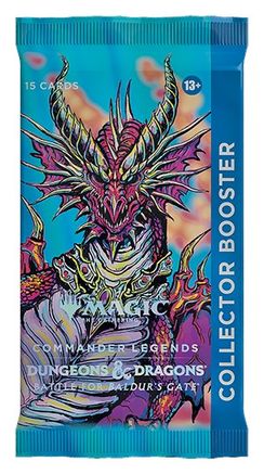 Magic the Gathering TCG Commander Legends D&D Battle for Baldur's Gate Collector Booster Single Pack - State of Comics