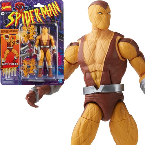 Spider-Man Retro Marvel Legends Shocker 6-Inch Action Figure - State of Comics