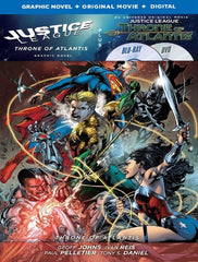 Justice League: Throne of Atlantis HC + DVD/Blu-Ray + Digital - State of Comics