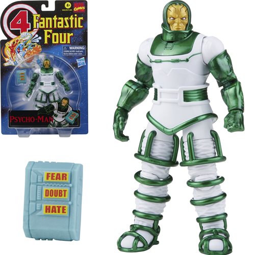 Fantastic Four Retro Marvel Legends Psycho-Man 6-Inch Action Figure - State of Comics