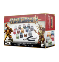 Warhammer Age of Sigmar Paint + Tools Set - State of Comics