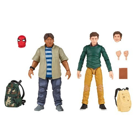 Spider-Man Homecoming Marvel Legends Ned Leeds and Peter Parker 6-inch Action Figure 2-Pack - State of Comics