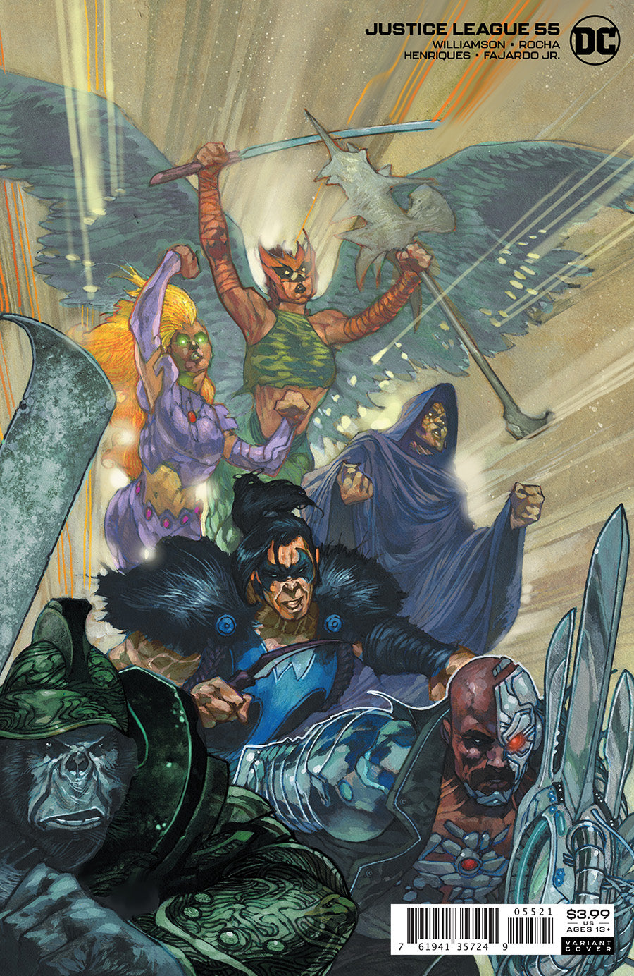 Justice League #55 Simone Bianchi Var Ed Dark Nights Death M - State of Comics