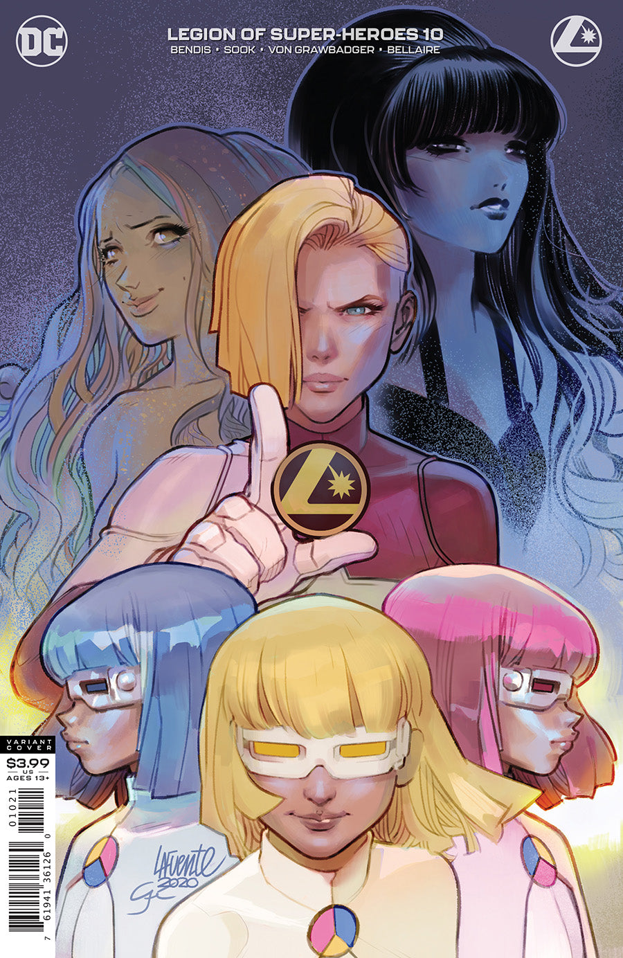 Legion Of Super Heroes #10 Darko Lafuente Var Ed - State of Comics