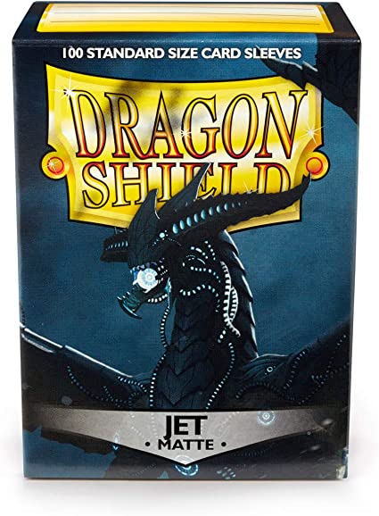 Dragon Shield 100ct Box Deck Protector Matte Jet - State of Comics