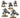 Warhammer 40k Necrons Immortals tabletop gaming miniatures by Games Workshop, detailed robotic soldiers with green energy weapons.