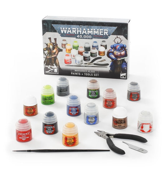 Warhammer 40k Paints + Tools Set - State of Comics