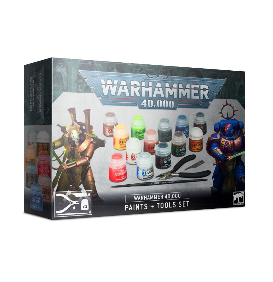 Warhammer 40k Paints + Tools Set - State of Comics