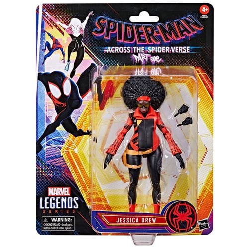 Spider-Man Across The Spider-Verse Marvel Legends Jessica Drew Spider-Woman 6-Inch Action Figure - State of Comics