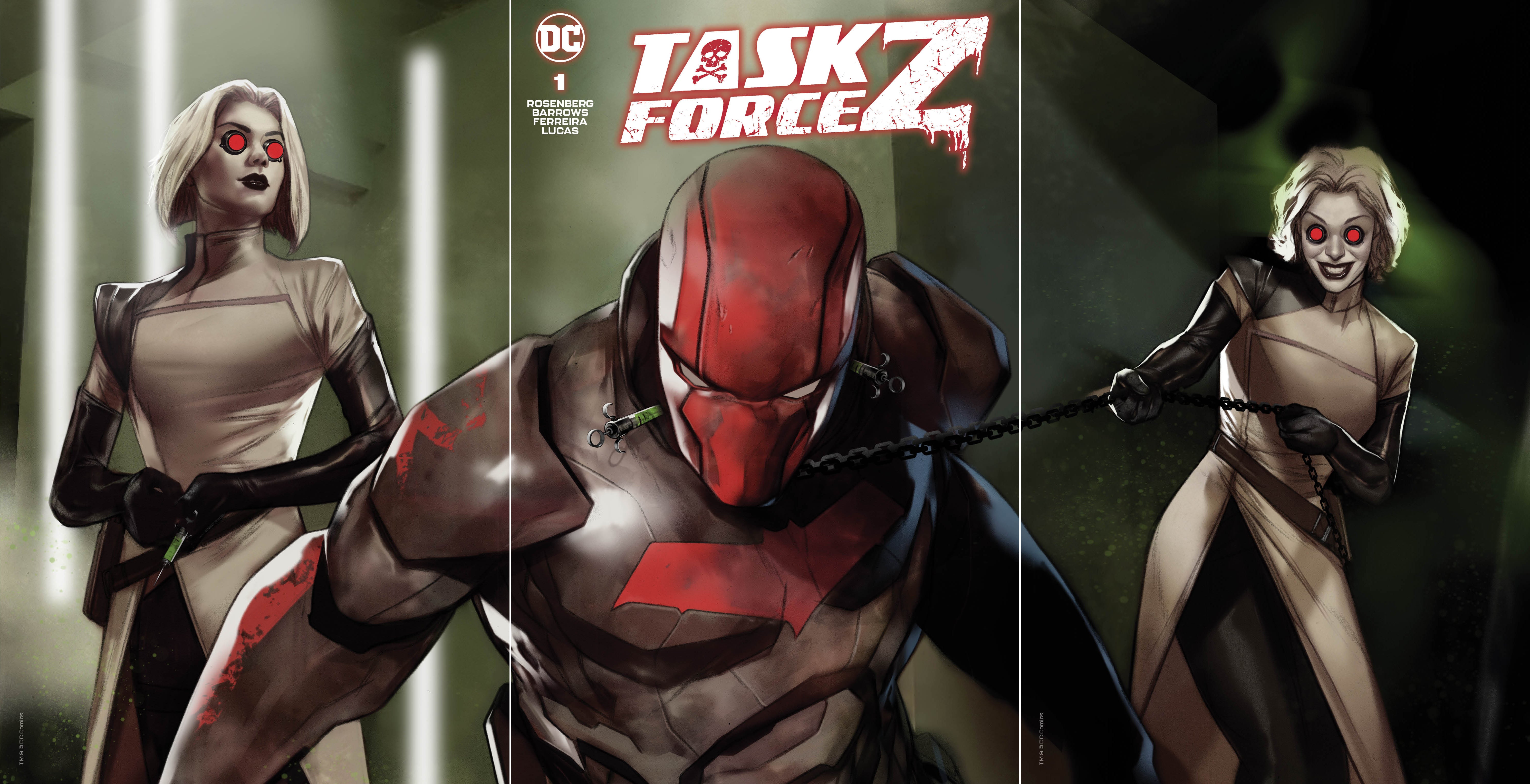 Task Force Z #1 Ben Oliver Exclusive Connecting Cover - State of Comics