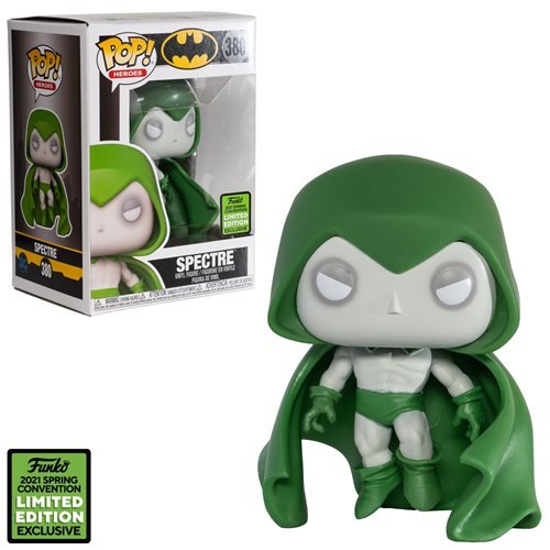 DC Comics Spectre Pop! Vinyl Figure - 2021 Convention Exclusive - State of Comics