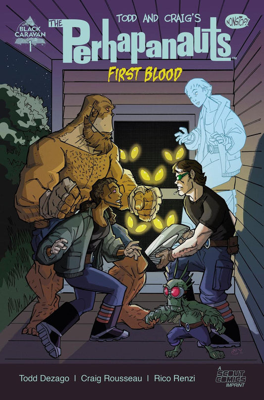 Webstore Exclusive Cvr  Perhapanauts First Blood - State of Comics