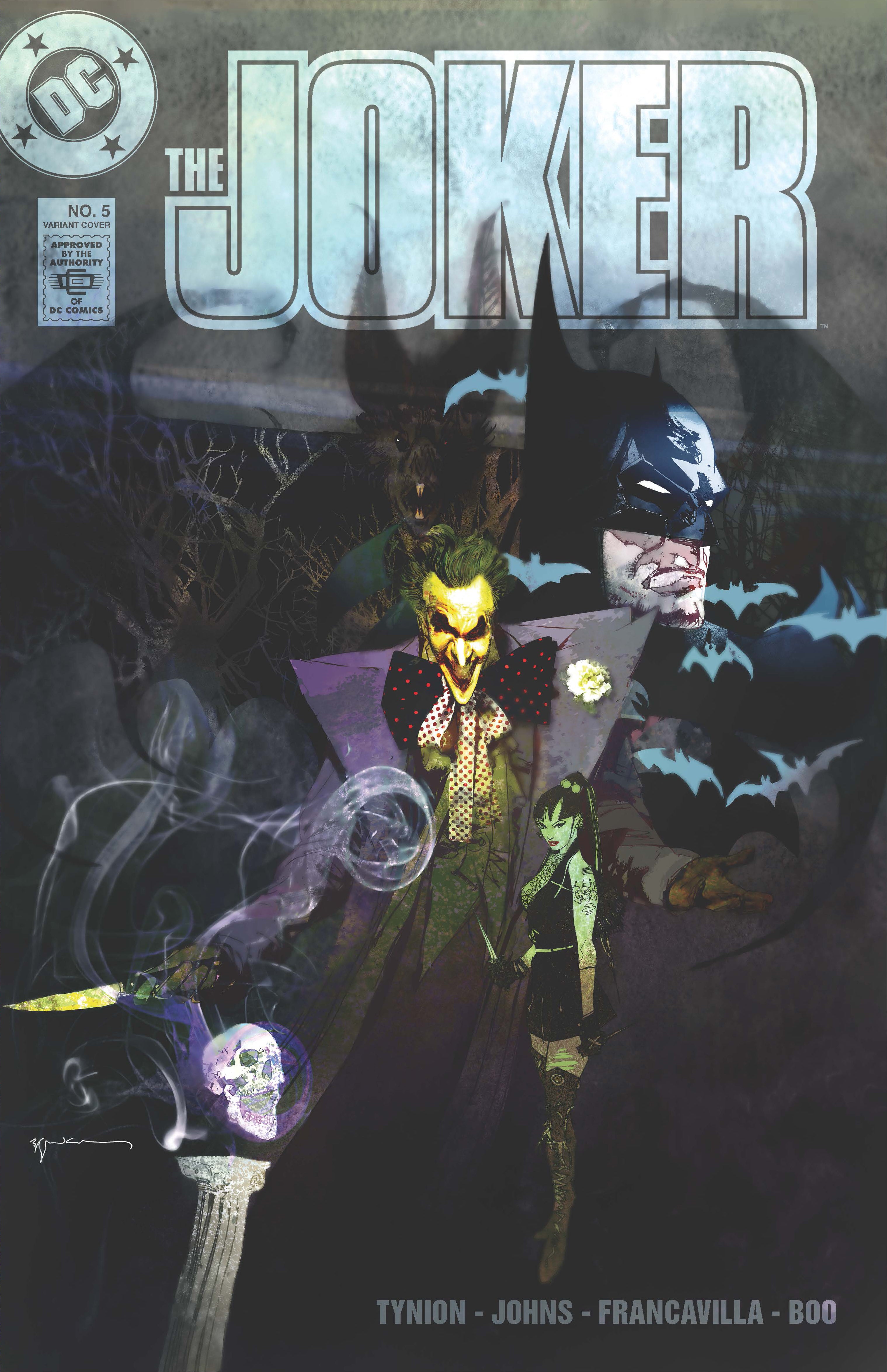 Joker #5 Bill Sienkiewicz Exclusive Cover - State of Comics
