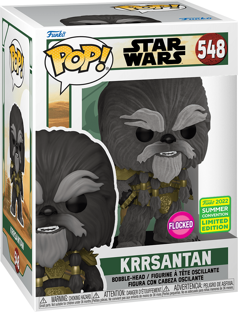 Star Wars Krrsantan Flocked Pop! Vinyl Figure - State of Comics