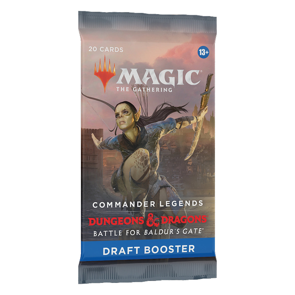 Magic the Gathering TCG Commander Legends D&D Battle for Baldur's Gate Draft Booster Single Pack - State of Comics