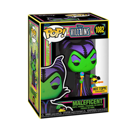 Disney Villains Maleficent Black Light Pop! Vinyl Figure - State of Comics