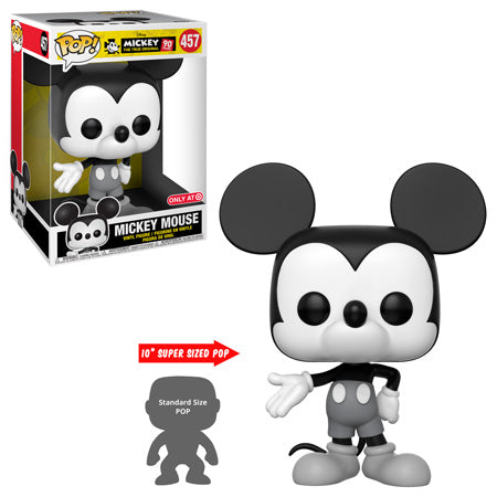 POP! Mickey Mouse 90 Years B&W 10 Inch Exclusive Vinyl Figure - State of Comics